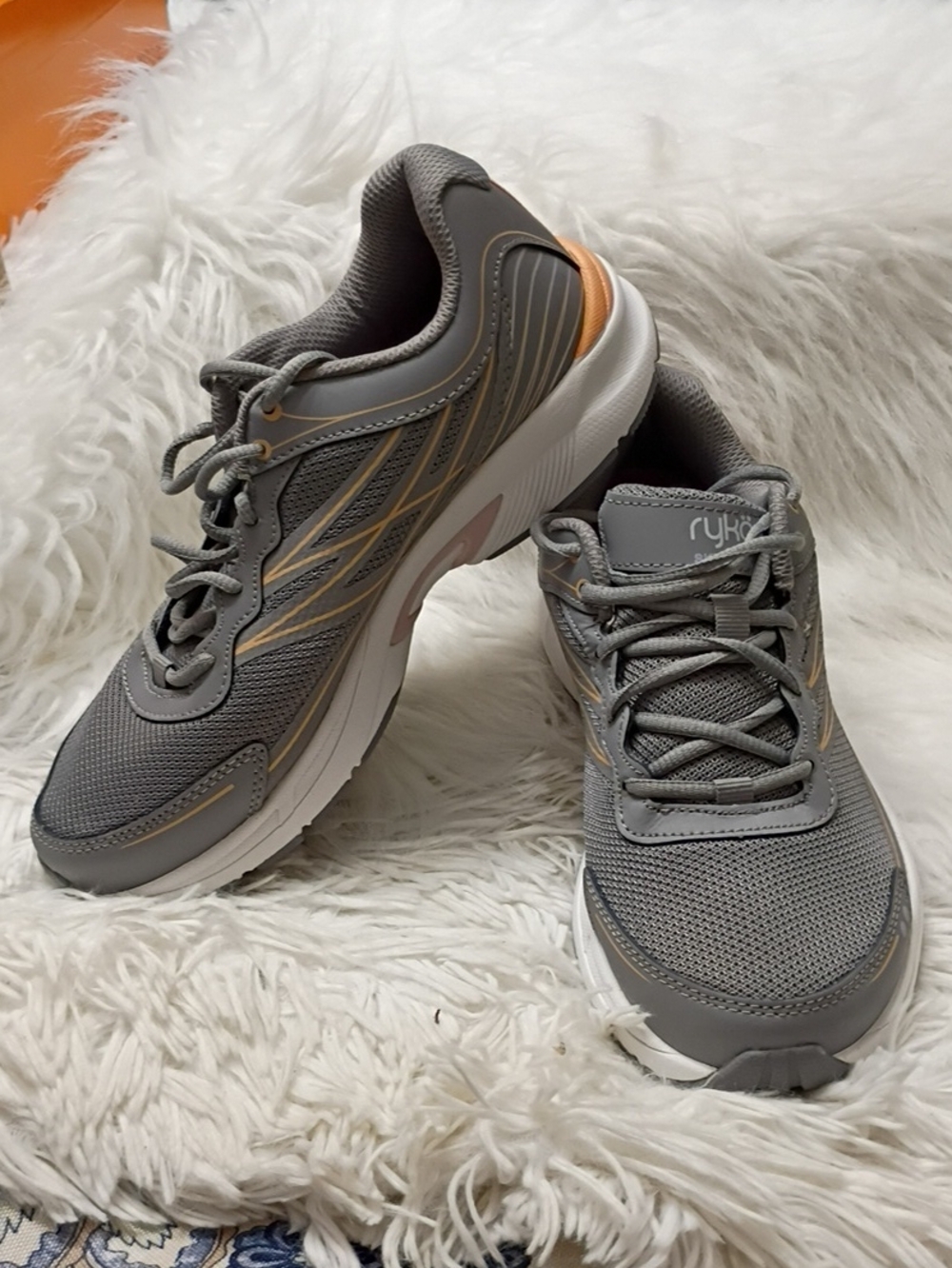 New Ryka Skylark Walking Running Shoes Frost Gray for Women SZ 6W - Picture 10 of 15